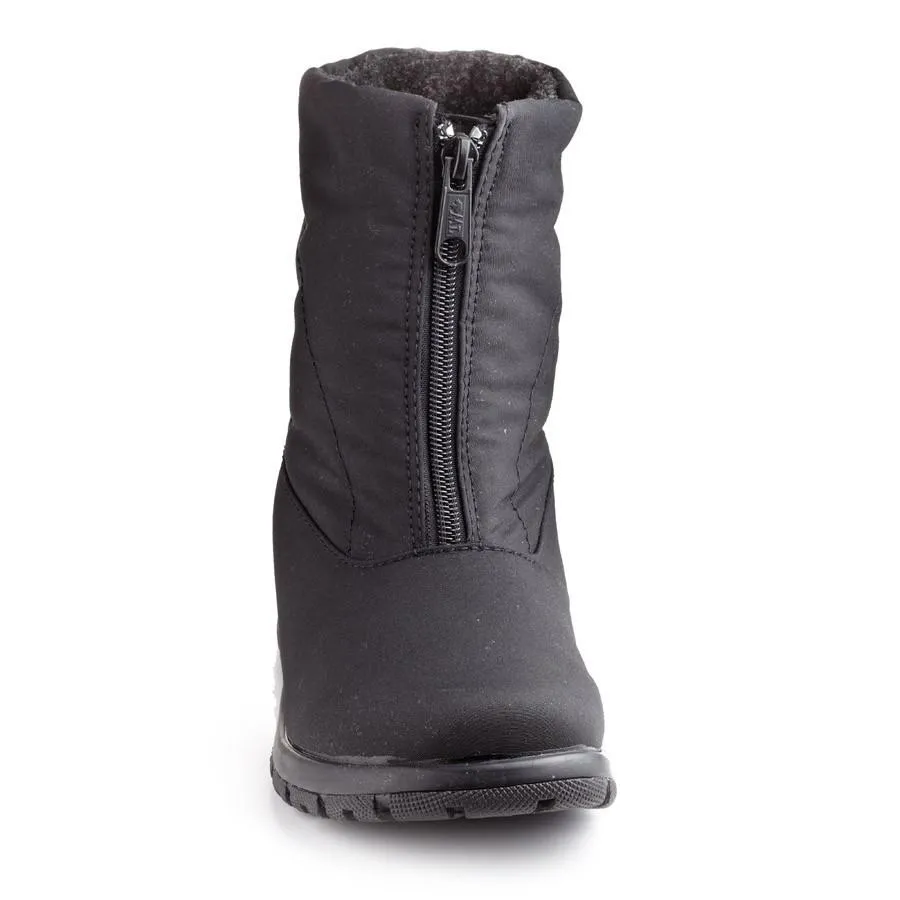 Chauffe-Ortils Femme Botte Magique Imperméable Tissu Noir