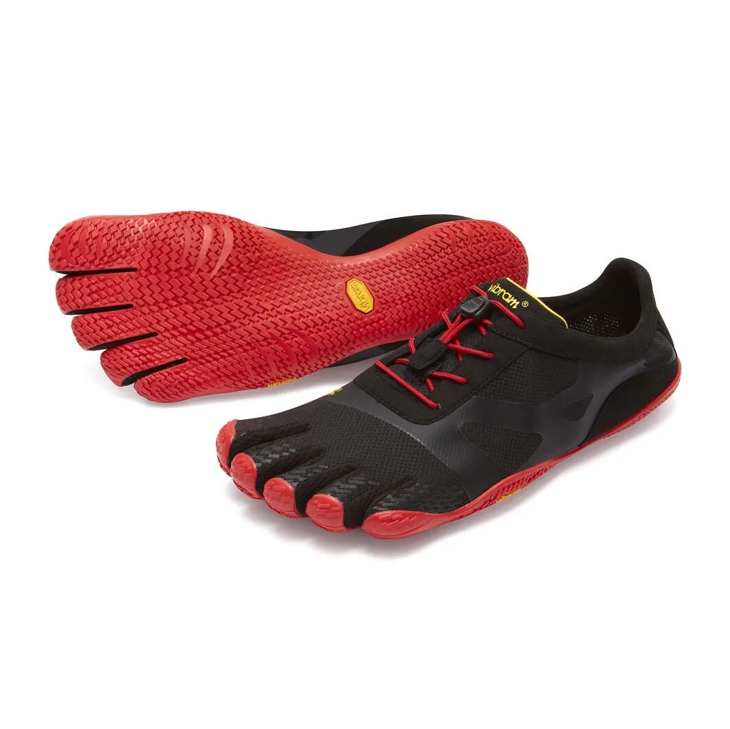 Vibram Five Fingers Homme KSO EVO Tissu Noir/Rouge