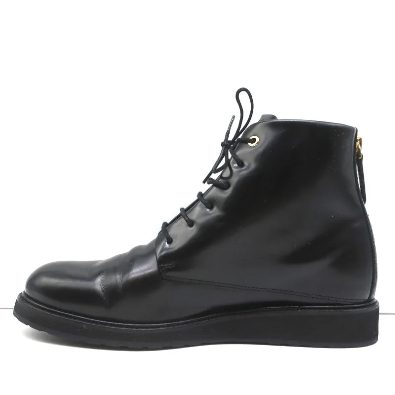 WANT Les Essentiels Bottes Derby Menara en Cuir Noir Taille 41 Bottes à Cheville à Semelle Compensée