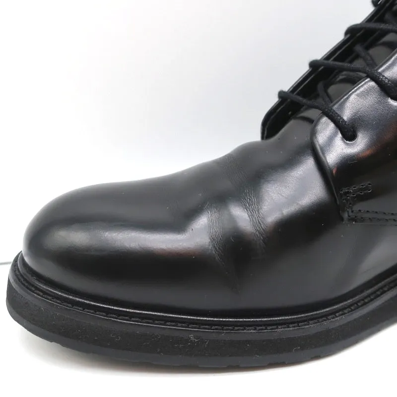 WANT Les Essentiels Bottes Derby Menara en Cuir Noir Taille 41 Bottes à Cheville à Semelle Compensée