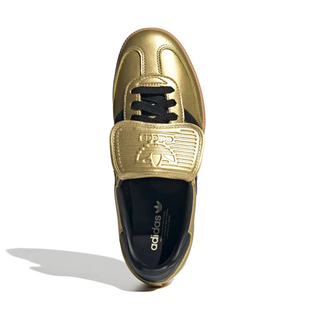 Wmns Samba Long Tongue 'Or Métallisé Noir Gomme'