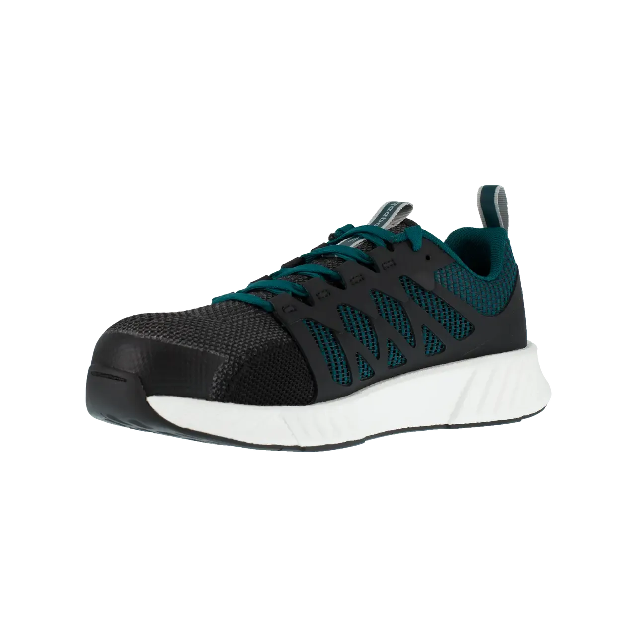 Chaussure de travail sportive Femme Fusion Flexweave® à embout composite Noir/Bleu sarcelle