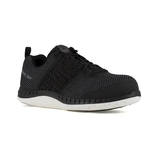 Chaussure de travail sportive à embout composite Ultk pour femme Noir/Blanc