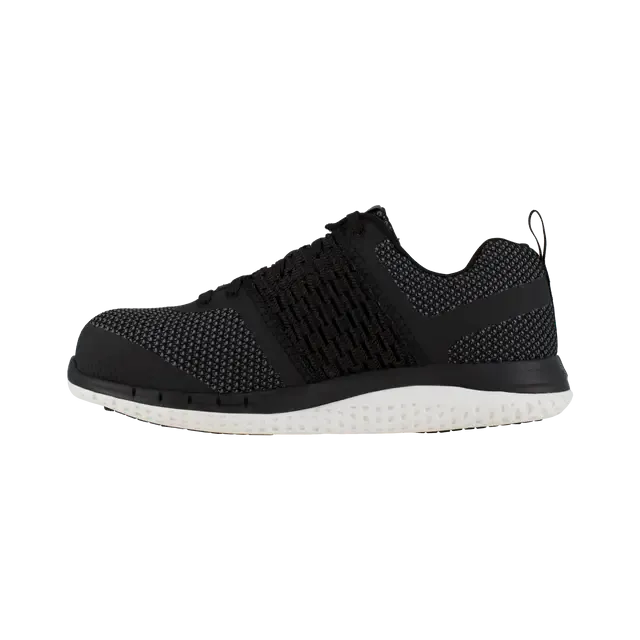 Chaussure de travail sportive à embout composite Ultk pour femme Noir/Blanc