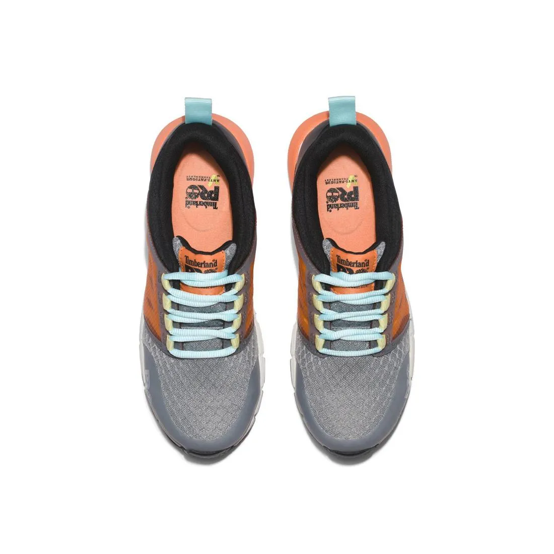 Chaussure de travail à embout composite Radius pour femme Gris/Orange