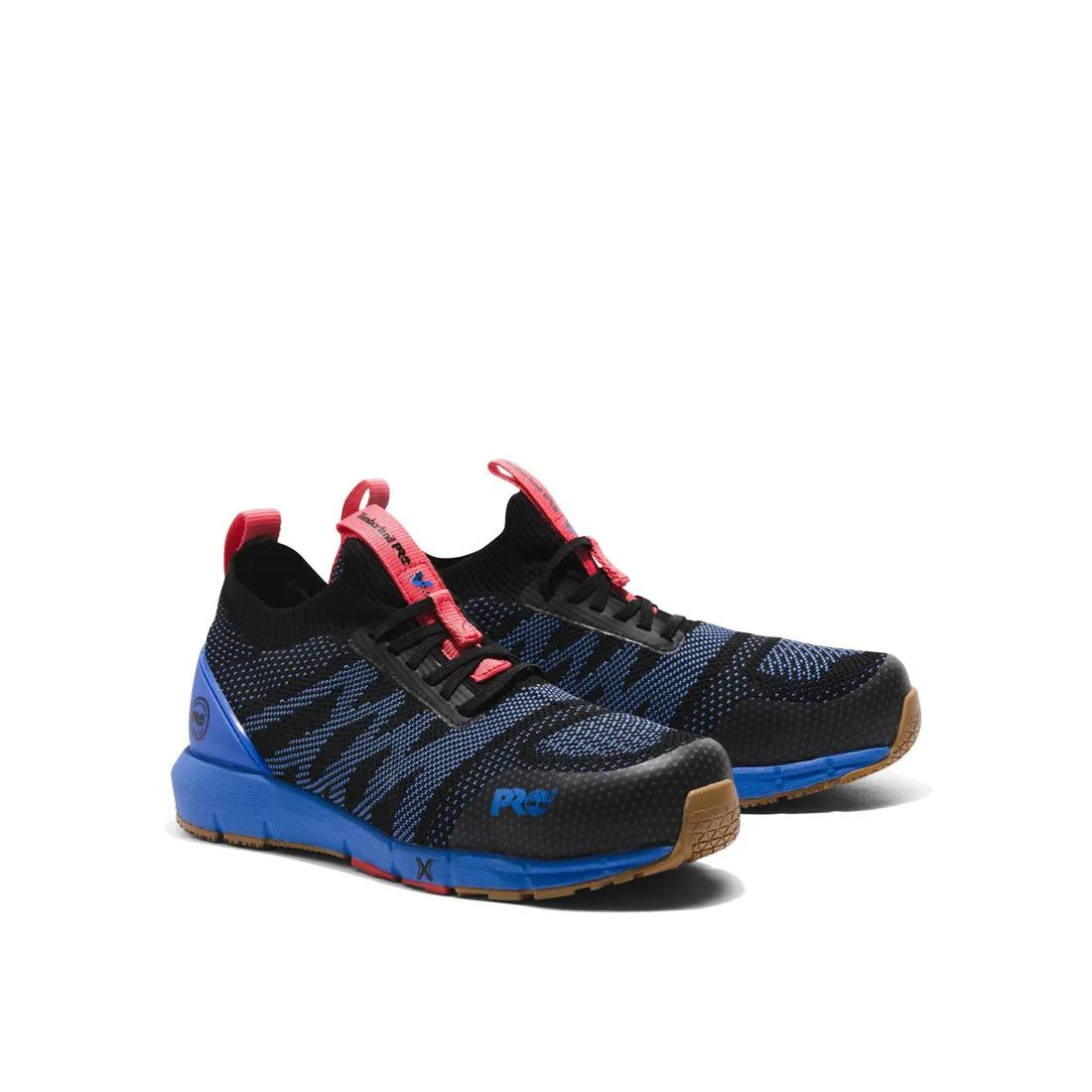 Chaussure de travail femme Radius à bout composite tricoté Noir/Bleu