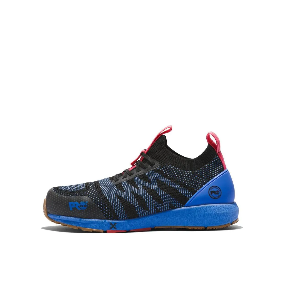 Chaussure de travail femme Radius à bout composite tricoté Noir/Bleu