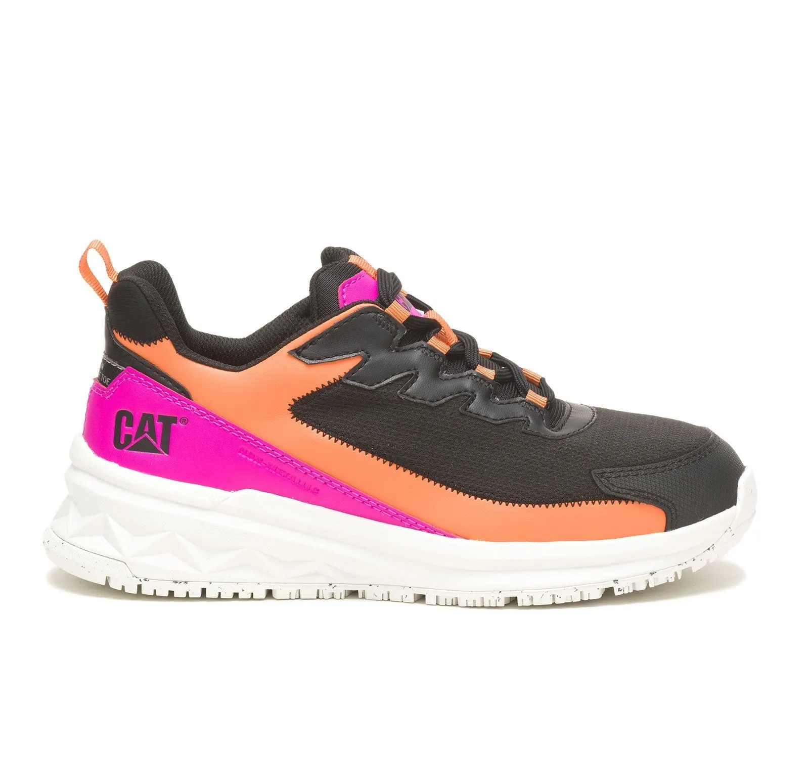 Chaussure de travail femme Streamline Runner à embout composite Noir/Rose