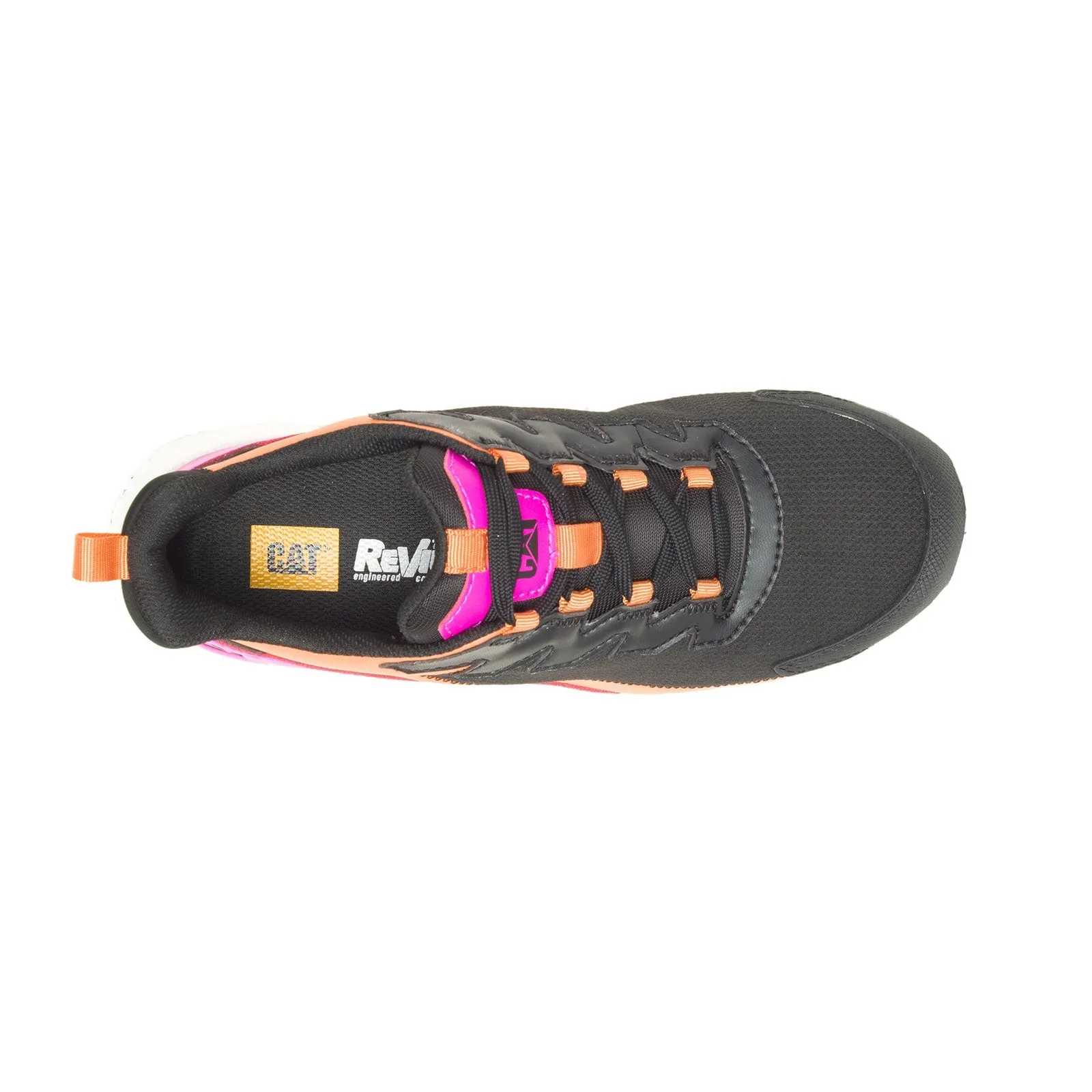 Chaussure de travail femme Streamline Runner à embout composite Noir/Rose