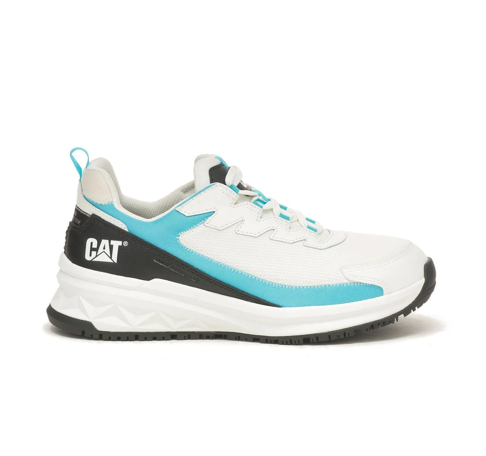 Chaussure de travail femme Streamline Runner à embout composite Blanc/Bleu