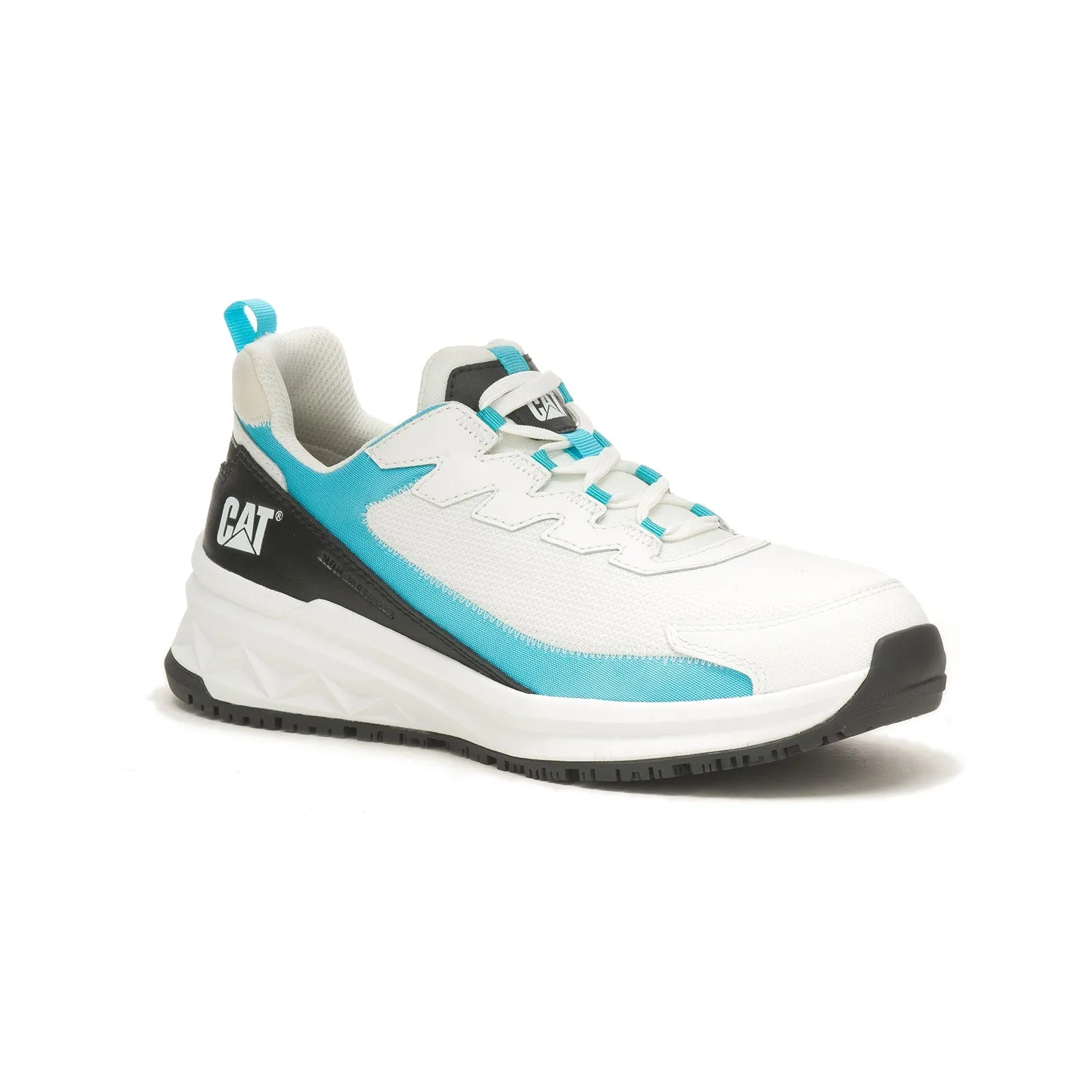 Chaussure de travail femme Streamline Runner à embout composite Blanc/Bleu