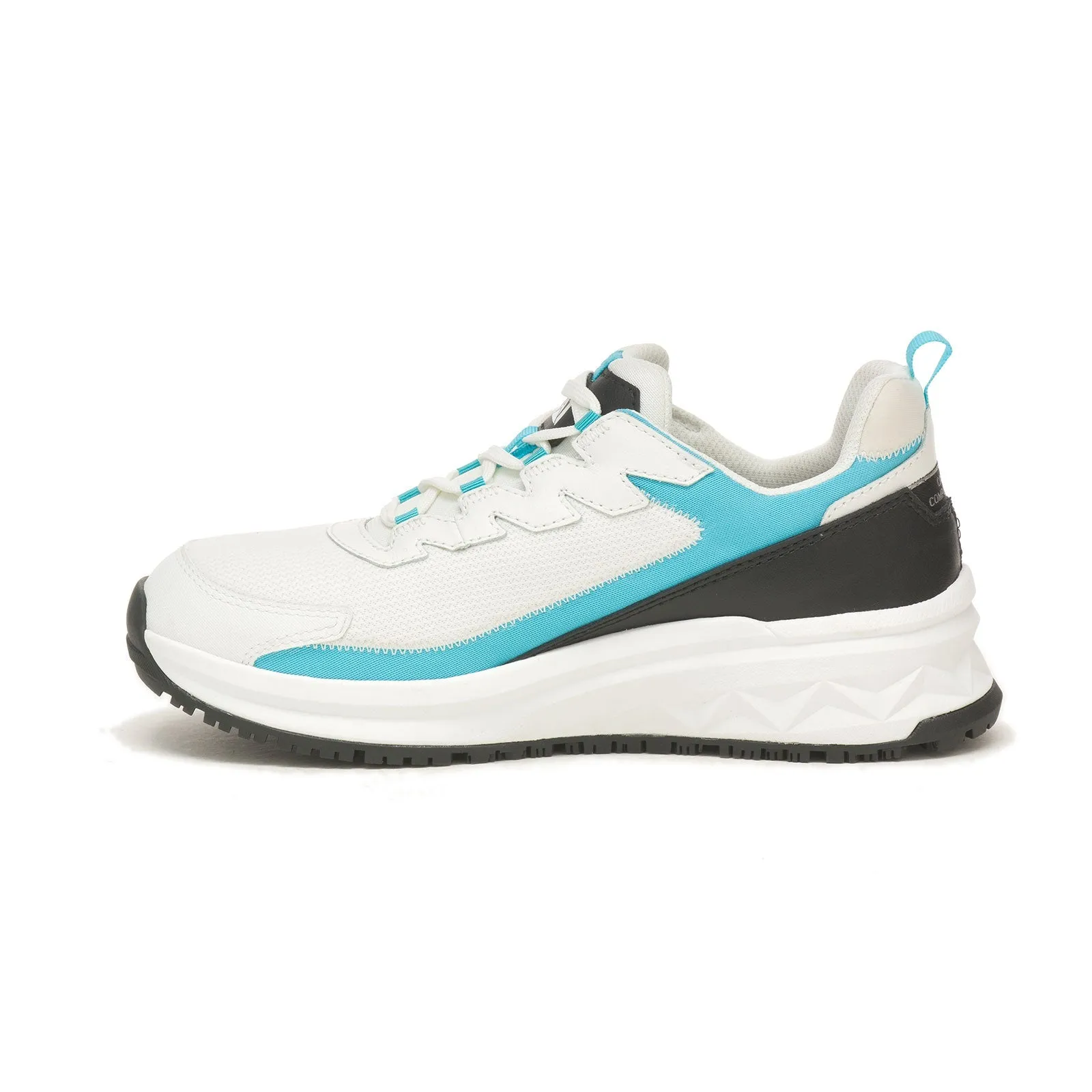 Chaussure de travail femme Streamline Runner à embout composite Blanc/Bleu
