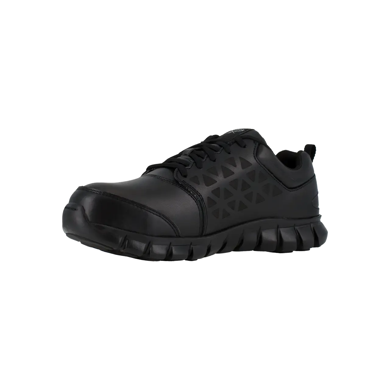 Chaussure de travail athlétique à embout métallique et protection métatarsienne Sublite pour femmes - Noir