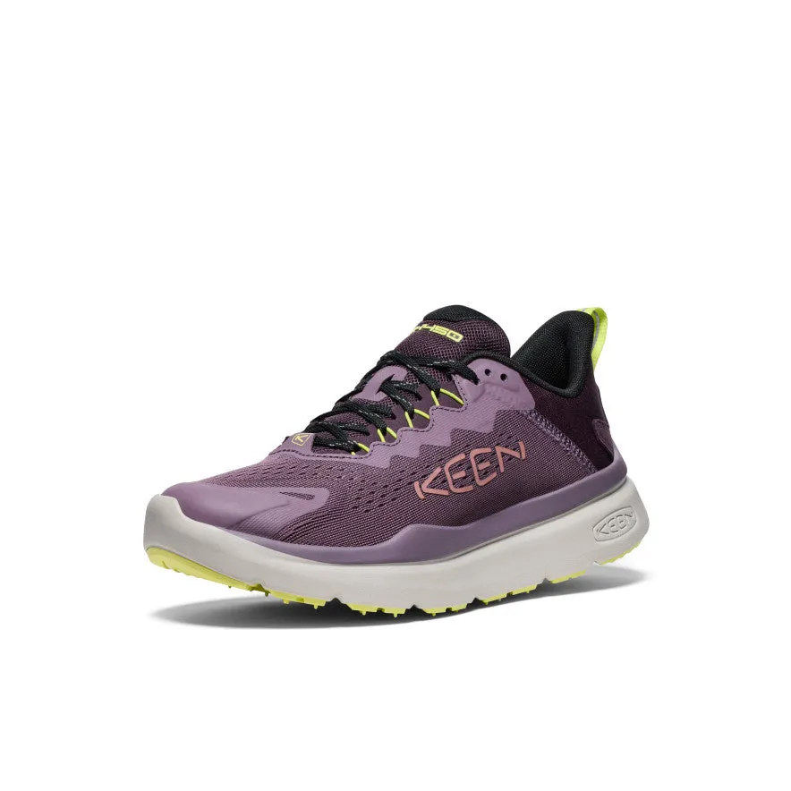 Chaussure de marche WK450 pour femme | Prune noire/Vert daiquiri