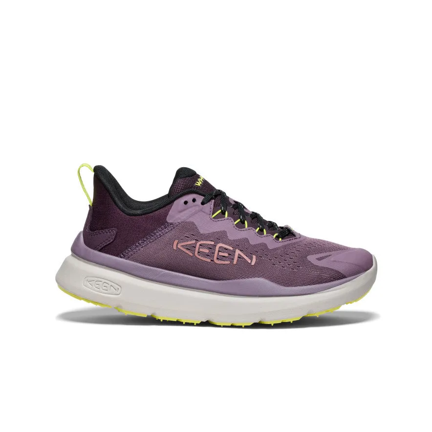 Chaussure de marche WK450 pour femme | Prune noire/Vert daiquiri