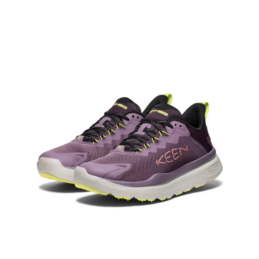 Chaussure de marche WK450 pour femme | Prune noire/Vert daiquiri