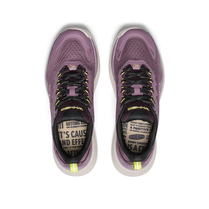 Chaussure de marche WK450 pour femme | Prune noire/Vert daiquiri