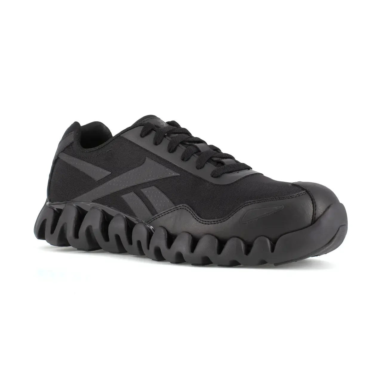Chaussure de travail sportive à embout composite Zig Pulse pour femme - Noir