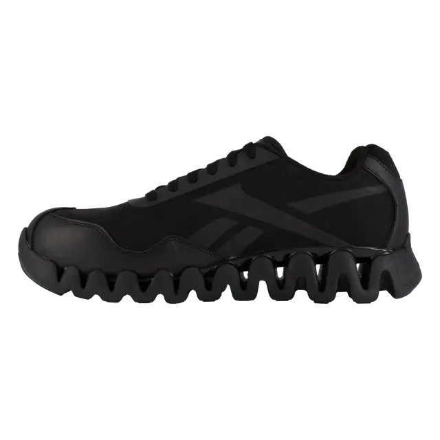 Chaussure de travail sportive à embout composite Zig Pulse pour femme - Noir