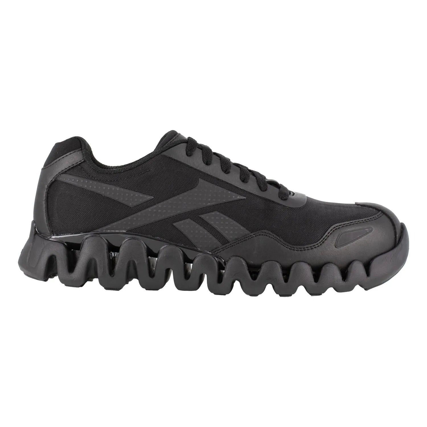 Chaussure de travail sportive à embout composite Zig Pulse pour femme - Noir