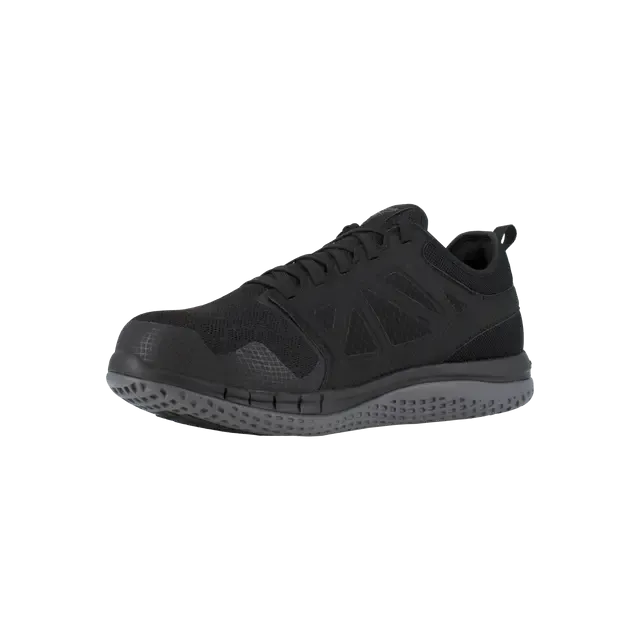 Chaussure de travail sportive à embout d'acier Zprint Noir/Gris foncé