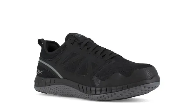 Chaussure de travail sportive à embout d'acier Zprint Noir/Gris foncé